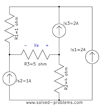 Circuit with Four Nodes