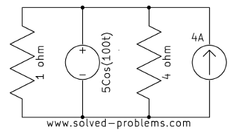 Parallel Current and Variable Voltage Sources