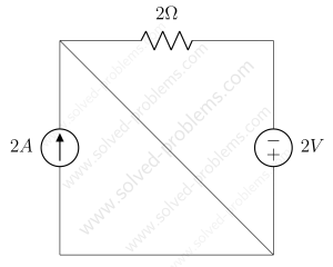 thevenin's theorem solved problems with two voltage sources